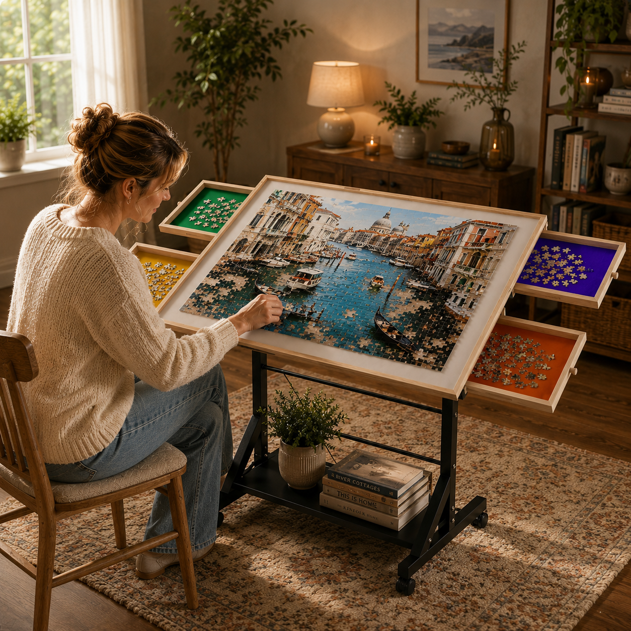 PuzzleDock Pro™ - Delux Puzzle Board (1500pcs)